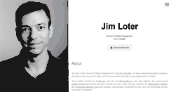 Desktop Screenshot of jimloter.com