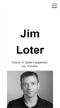 Mobile Screenshot of jimloter.com